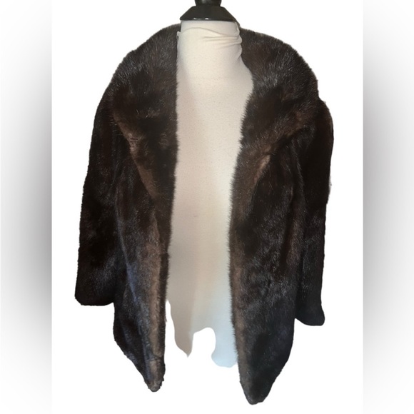 Mink Bolero fur coat authentic  mob wife - Awesome vintage condition - Picture 2 of 4